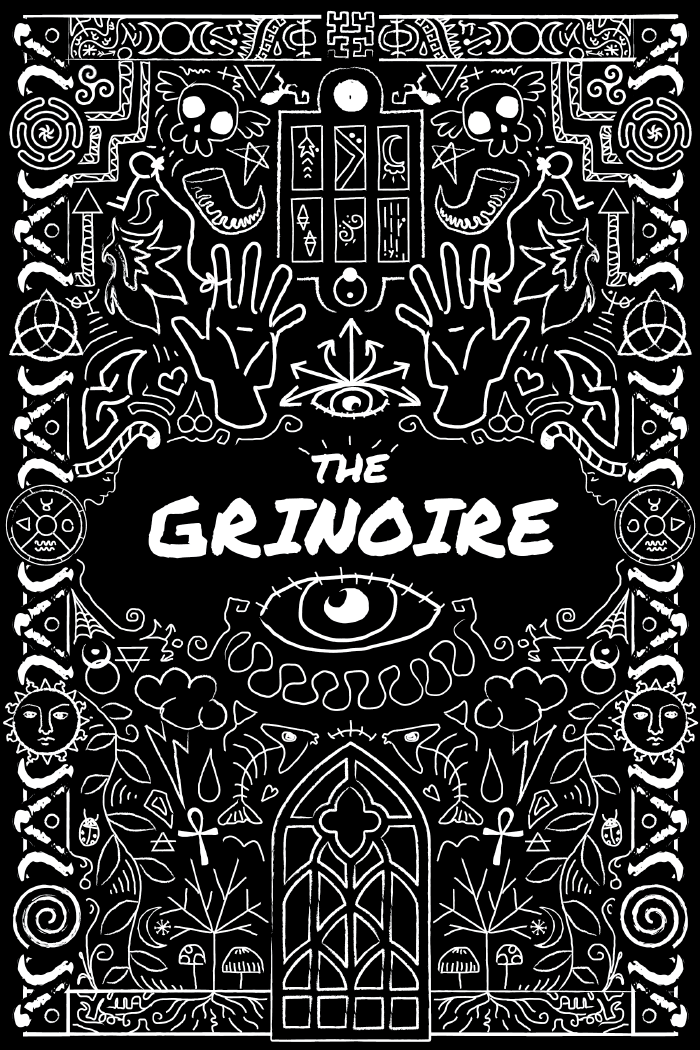 The cover of The Grinoire